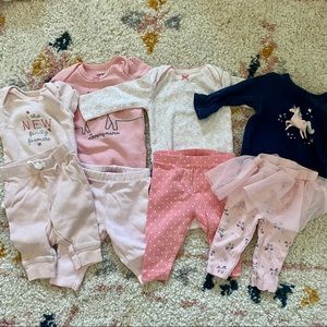 3 Month baby girl clothing bundle